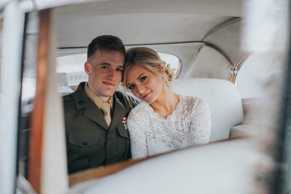Vintage-Inspired Bride-Marine-Corps-Groom-Said-I-Do-Along-Pacific-Crest-Trail-47