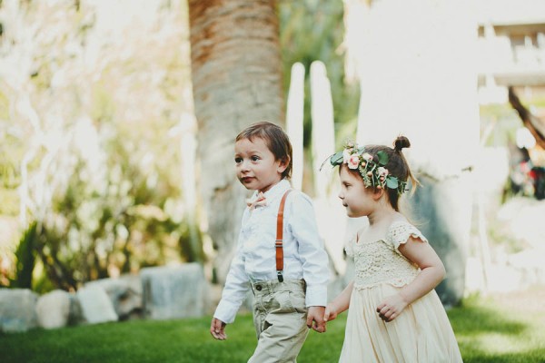 Intimate Pop-Up Elopement in Palm Springs, California | Junebug Weddings