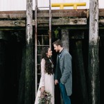 Nautical Maine Wedding Inspiration at Bangs Island Mussels Barge