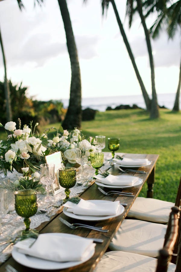 hawaii beach house wedding