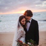 Sunset Wedding Shoot at Manly Beach in Sydney