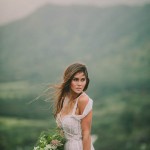 Naturally Beautiful Oahu Bridal Inspiration in Joelle Perry