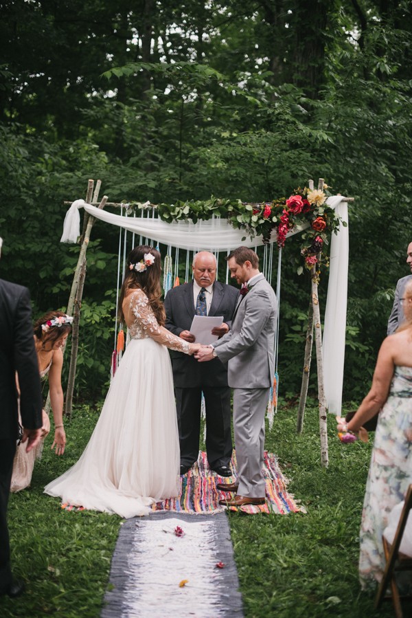 This Couple DIYed the Heck Out of Their Dream Wedding at Mounds State ...