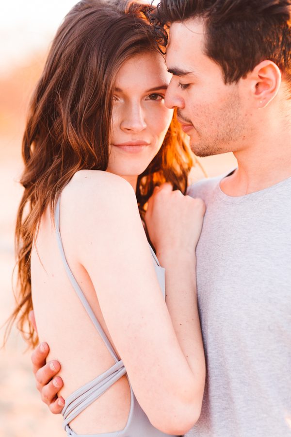 This Cute Couple Slays in their Sunset Sweetheart Session on Kent Island