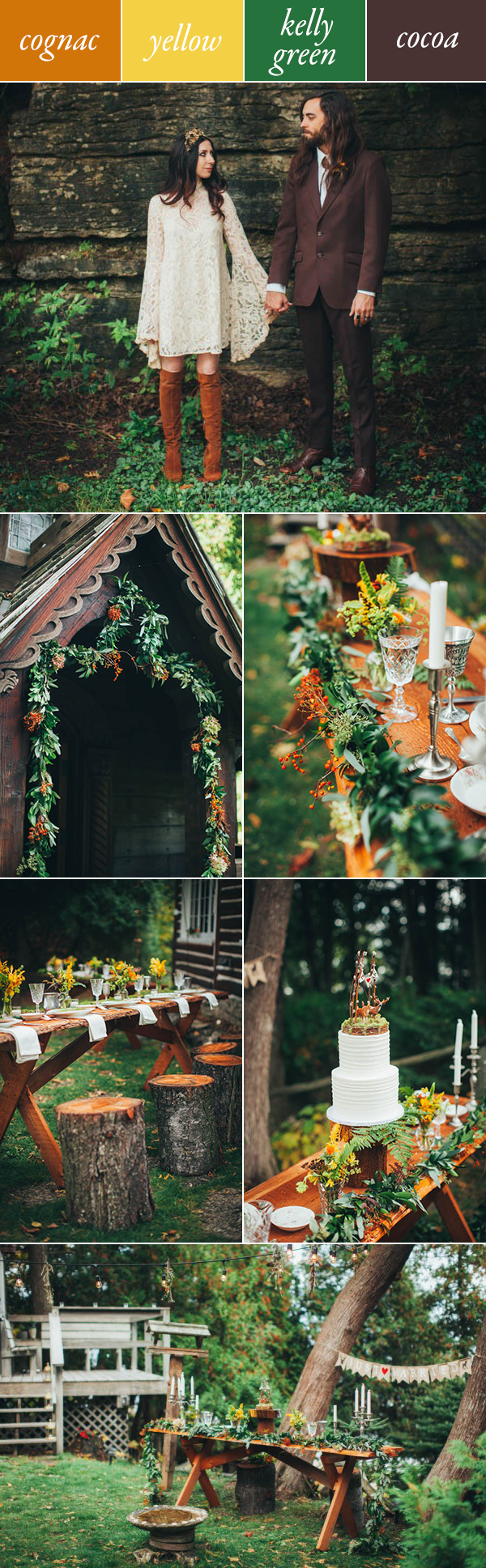 5 Gorgeous Fall Wedding Color Palettes Junebug Weddings