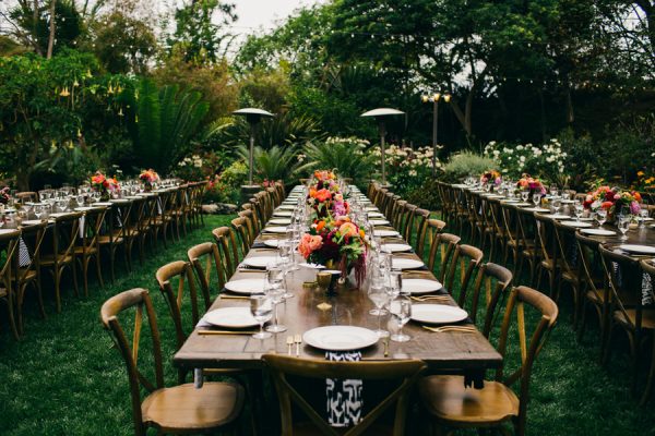 Stylish And Colorful California Wedding At The San Diego Botanic