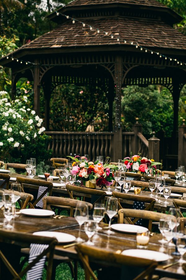 Stylish And Colorful California Wedding At The San Diego Botanic