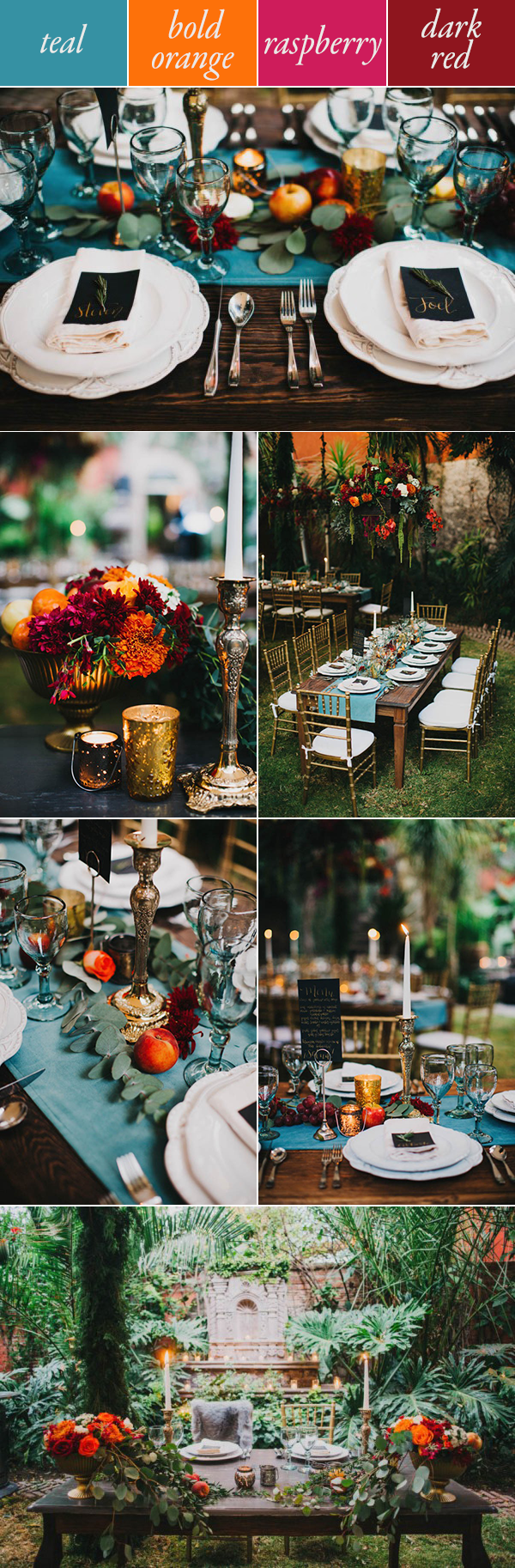 5 Gorgeous Fall Wedding Color Palettes Junebug Weddings