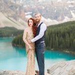 This Couple’s Edgy Glam Style Gave the Beauty at Moraine Lake a Run For Its Money