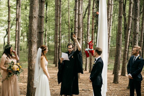 Gorgeous Swedish Inspired Catskills Wedding at The Roxbury Barn Jean Laurent Gaudy-10