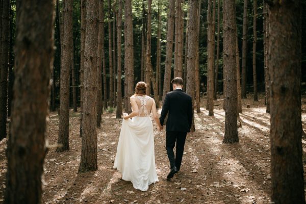 Gorgeous Swedish Inspired Catskills Wedding at The Roxbury Barn Jean Laurent Gaudy-22