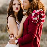 Stylish Autumn Engagement Inspiration in New Mexico