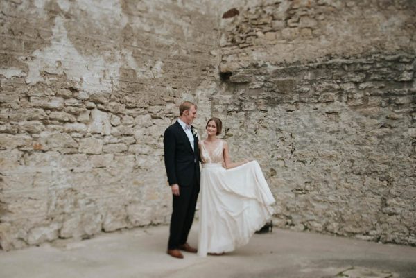 This Ontario Wedding Gave The Goldie Mill Ruins a Romantic Revival Daring Wanderer-19
