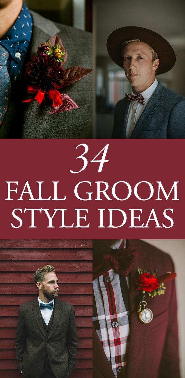 fall groom attire
