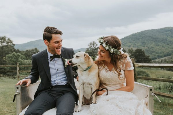 we-love-how-this-couple-incorporated-their-dog-into-their-asheville-wedding-35