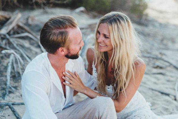 Ethereal Barefoot Wedding in Formentera, Spain | Junebug Weddings