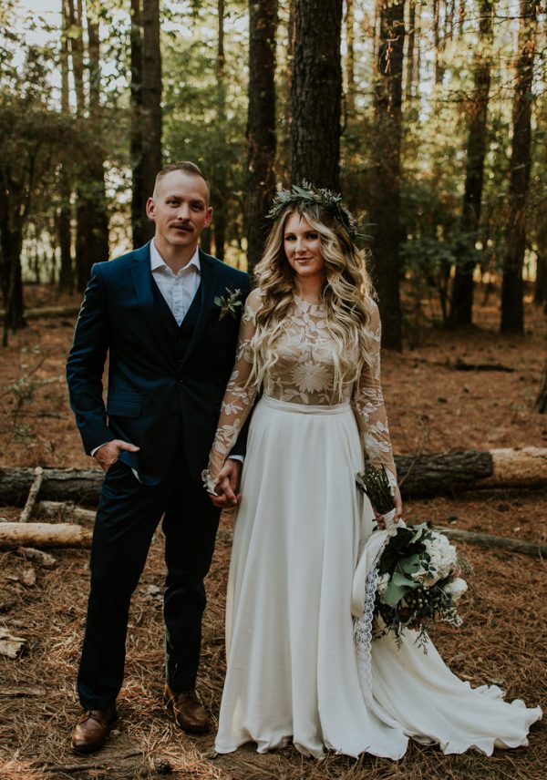 Rustic Bohemian  Ranch Wedding  in Oklahoma  Junebug Weddings 