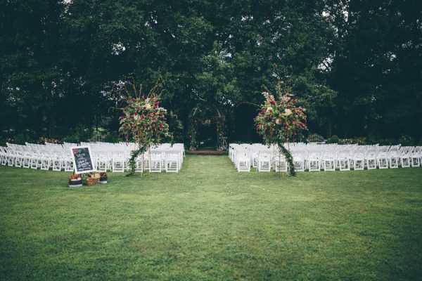 Southern Glam Garden Party Wedding at The Venue at Tryphena's Garden ...