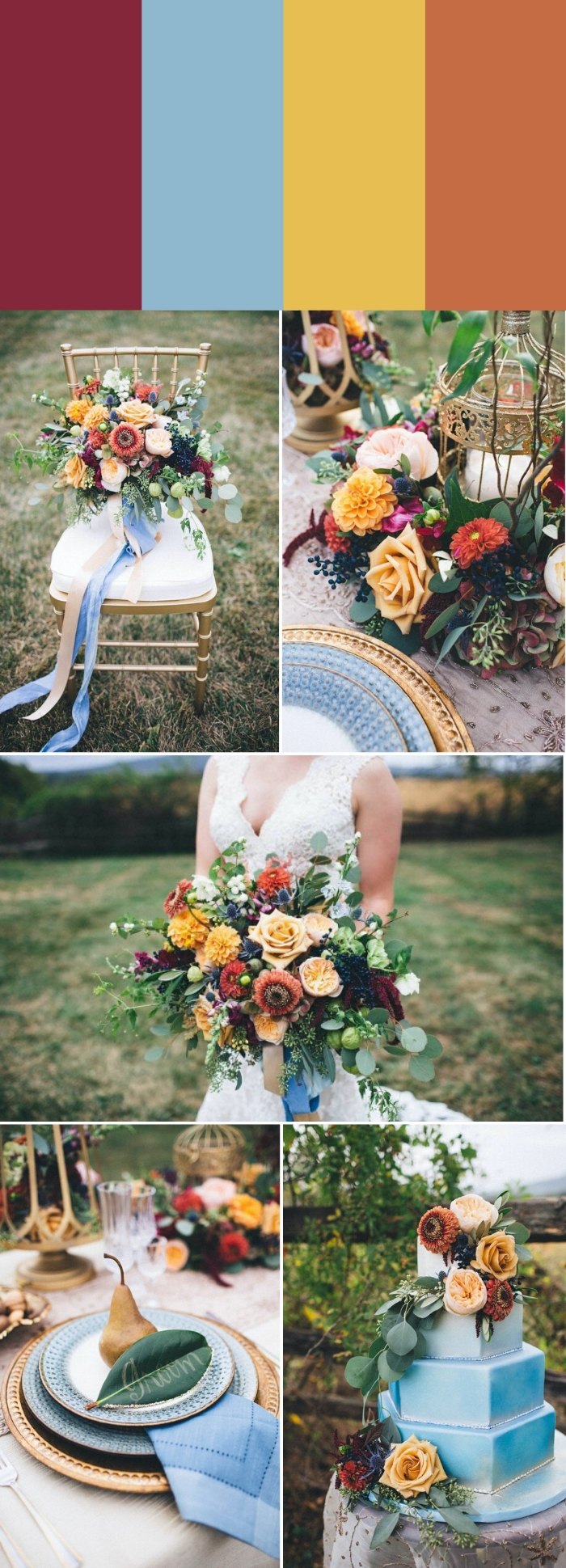 Gorgeous Burgundy and Ivory Fall Wedding Color Ideas  Wedding decor  elegant, Burgundy wedding centerpieces, Burgundy wedding flowers