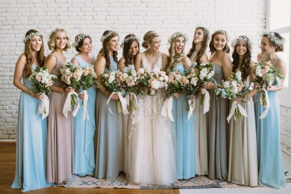 Sweet Pastel Texas Wedding at One Eleven East | Junebug Weddings