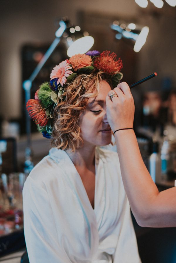 This Backyard Fiesta Wedding Took Notes From Frida Kahlo's Style ...