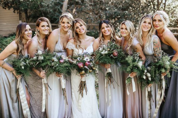 Glitzy Rustic DIY Wedding in Oxnard, California | Junebug Weddings