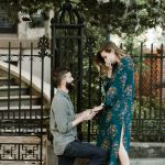 Sweet Surprise Proposal and Engagement Session in Savannah, Georgia