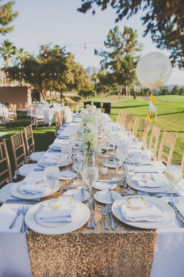 table runners wedding