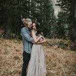 This Salt Lake City Engagement is Like a Folksy Forest Fairy Tale
