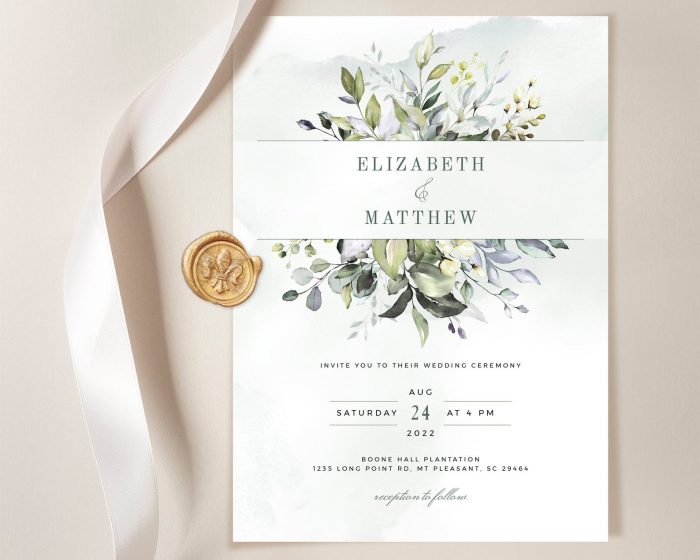 The Best in Etsy Wedding Invitation Suites | Junebug Weddings
