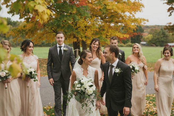 Picturesque Connecticut Wedding at LionRock Farm | Junebug Weddings