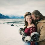 This Alaskan Wedding Inspiration Shoot Turned Into a Stylish Surprise Proposal