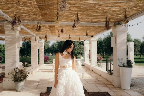 Boho Chic Southern Italy Wedding