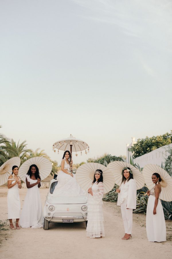 Boho Chic Southern Italy Wedding