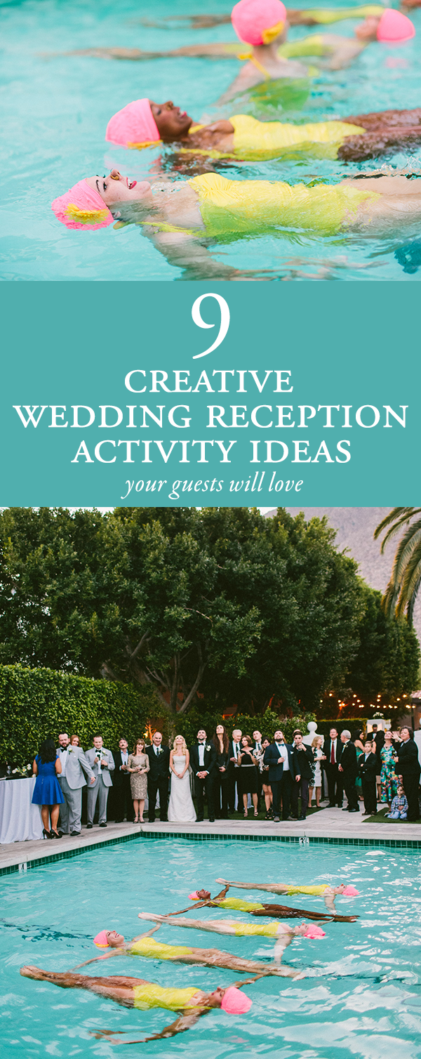 9 Creative Reception Activities Your Guests Will Love Junebug