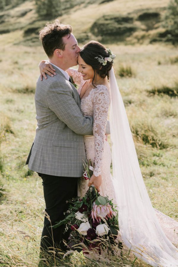 Dusty Pink Australian Wedding at The Riverstone Estate Junebug Weddings