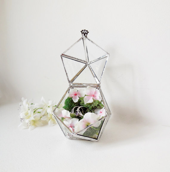 Terrarium on sale ring box