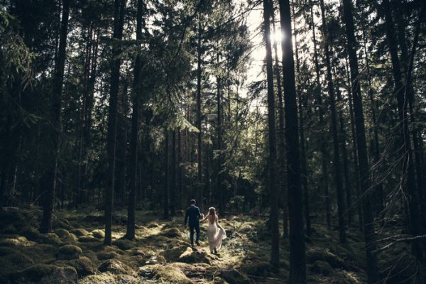 Unique Wedding in Swedish Ruins at Rytterne Kyrka | Junebug Weddings