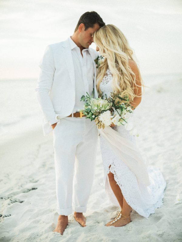 Boho Beach Wedding At La Playa Beach And Golf Resort Junebug Weddings