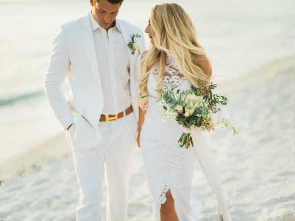 Boho Beach Wedding At La Playa Beach And Golf Resort Junebug Weddings