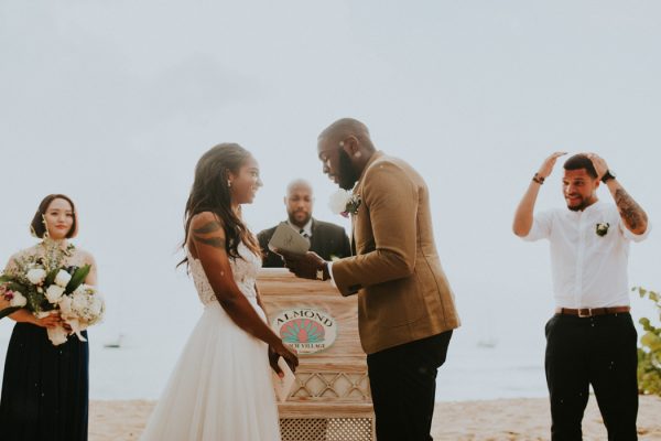 Island Destination Wedding in Barbados at Almond Beach Resort | Junebug ...