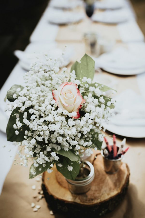 Stylish DIY Wedding in Massachusetts | Junebug Weddings