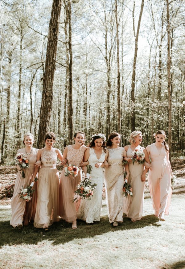 Vintage Georgia Forest Wedding at McCrite's Cottonwood Estate | Junebug ...