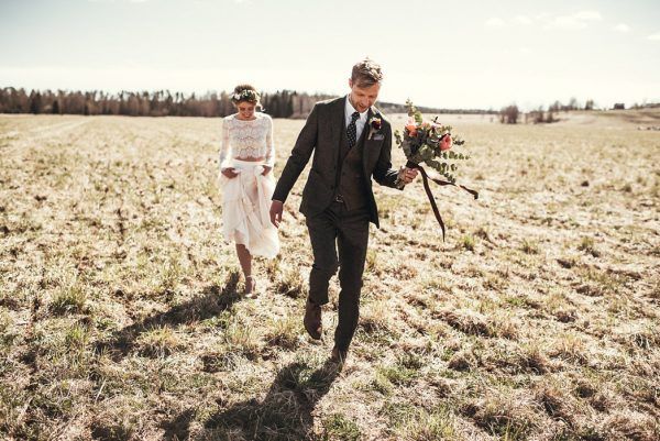 Dreamy Swedish Barn Wedding at Ransäters Hembygdsgård