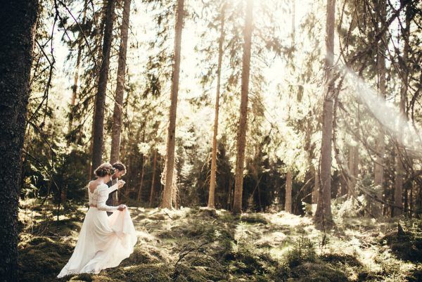 Dreamy Swedish Barn Wedding at Ransäters Hembygdsgård