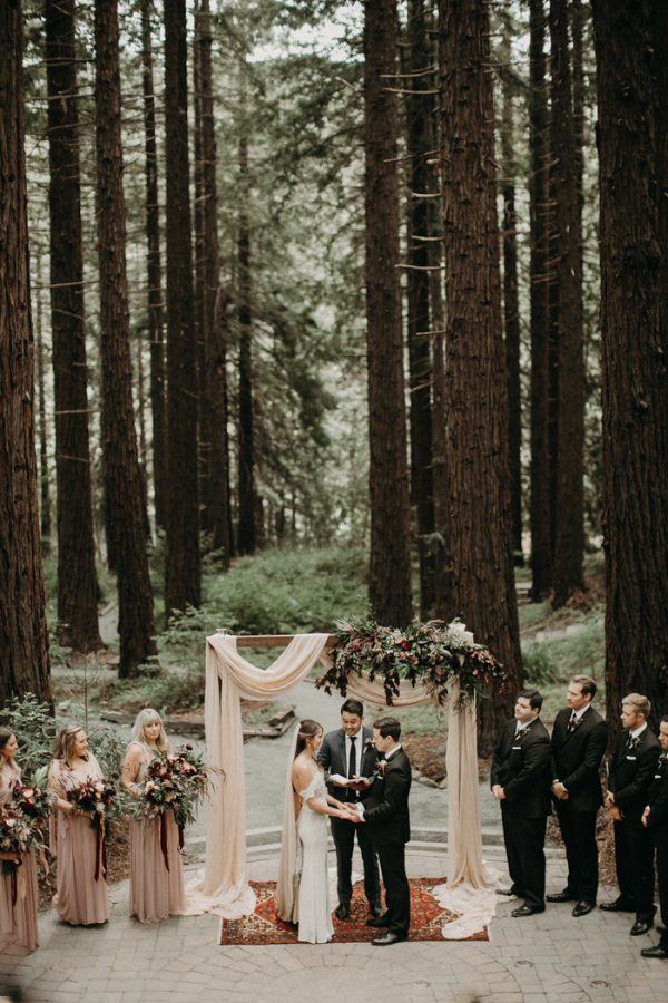 This Uc Botanical Garden Wedding Is The Epitome Of Laid Back