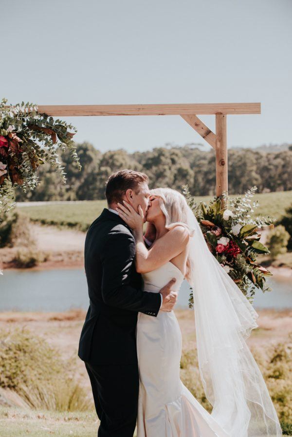 Western Australian Vineyard Wedding at Edwards Wines with Vintage Flair ...