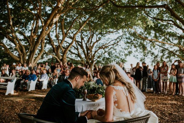 Lush Queensland Forest Wedding At Buderim Wirreanda Park Junebug