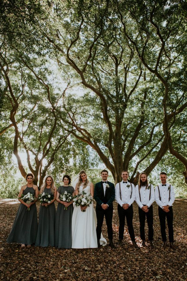 Lush Queensland Forest Wedding At Buderim Wirreanda Park Junebug