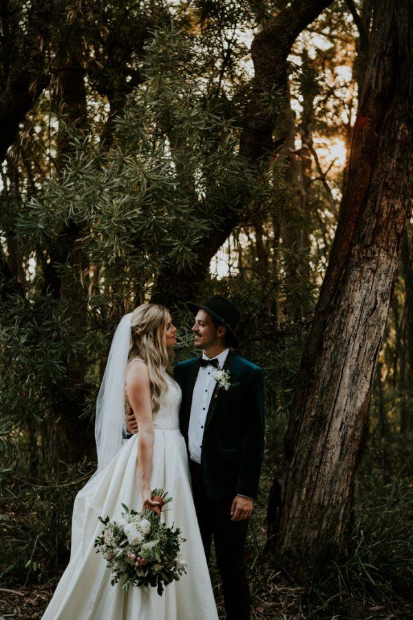 Lush Queensland Forest Wedding at Buderim Wirreanda Park | Junebug Weddings